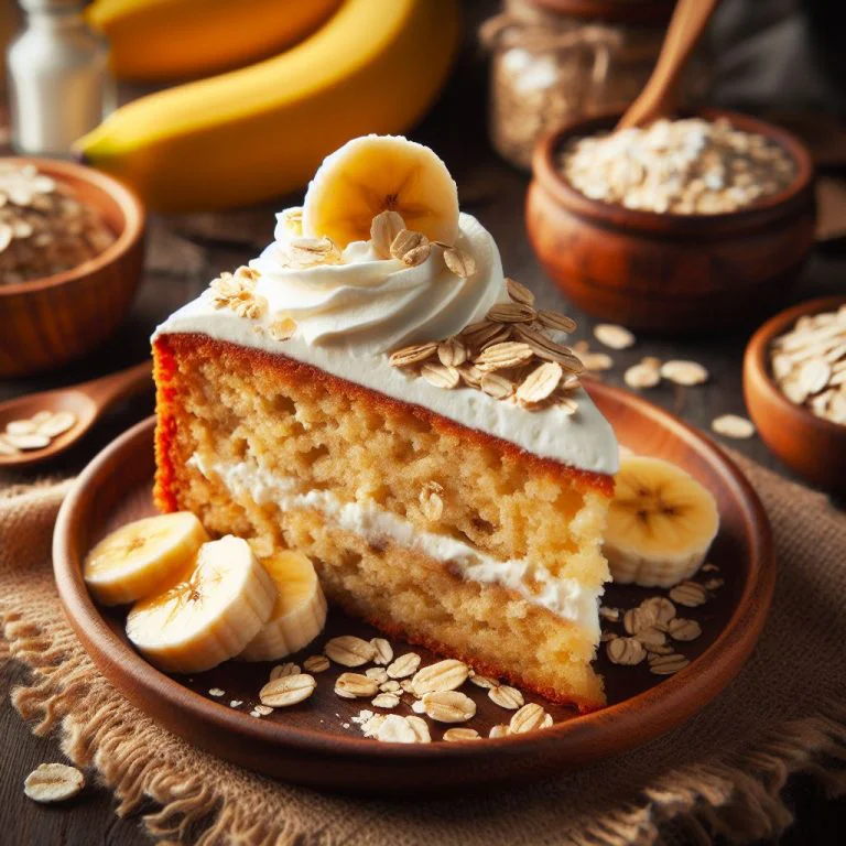 Prajitura cu Banane si Fulgi de Ovaz: Deliciul Sanatos al Bucatariei